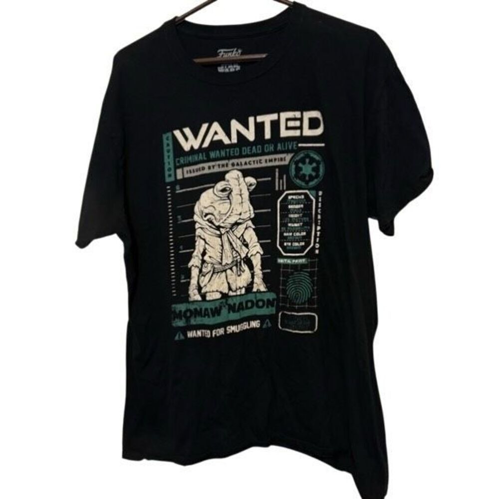 Star Wars Momaw Nadon Size Large Funko T-Shirt